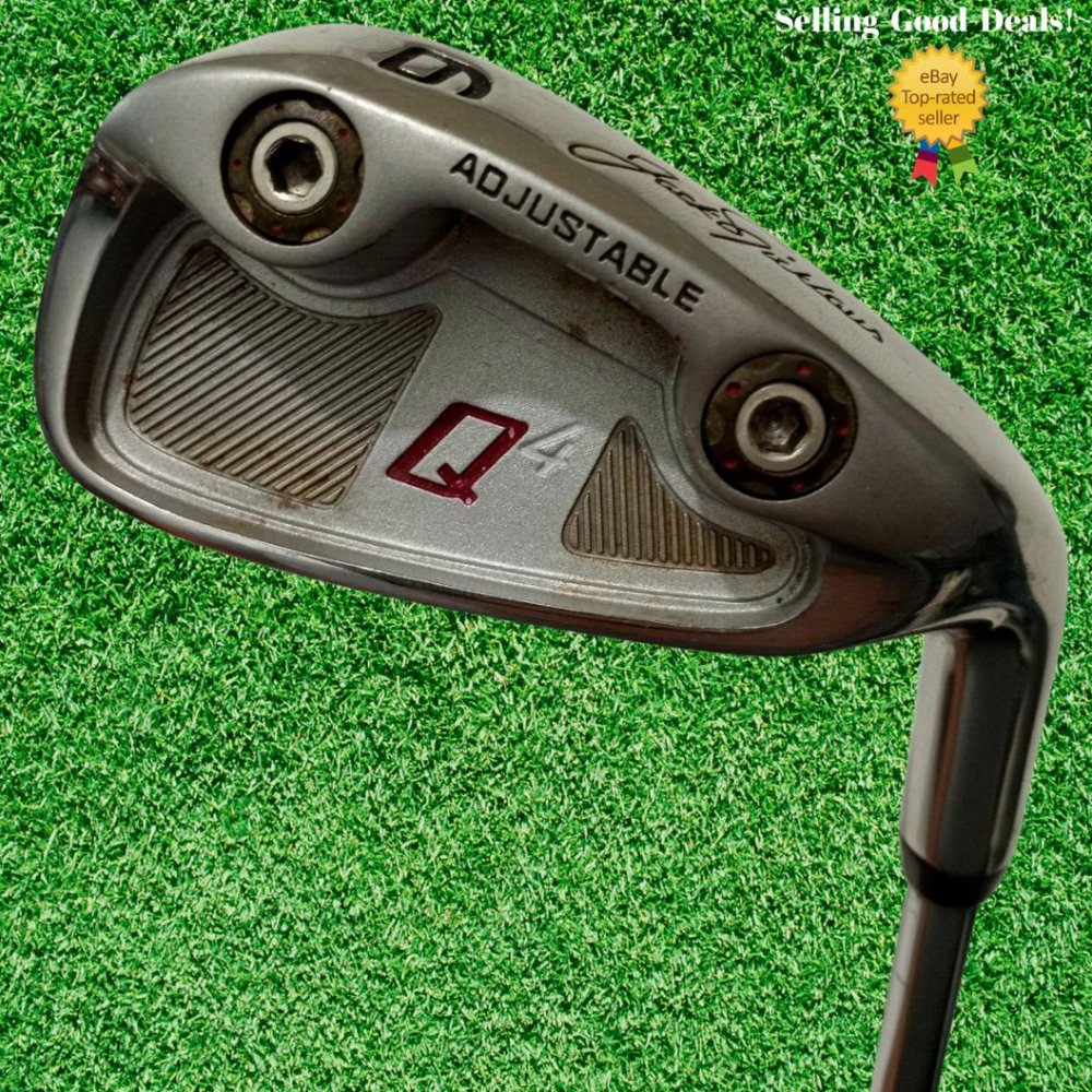 Jack Nicklaus Q4 Adjustable 6 Iron Right Handed With Steel Shaft